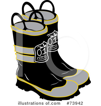 Royalty-Free (RF) Boots Clipart Illustration by Pams Clipart - Stock Sample #73942