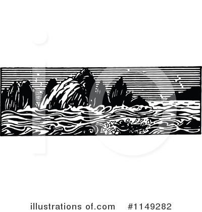 Ocean Clipart #1149282 by Prawny Vintage