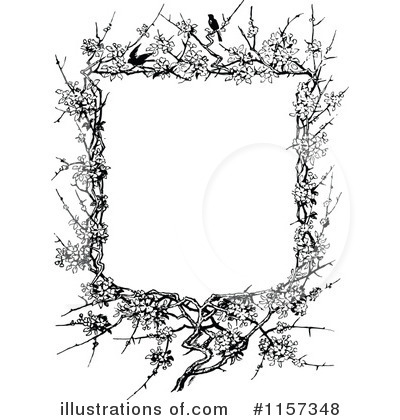 Blossoms Clipart #1157348 by Prawny Vintage