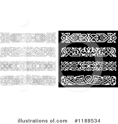 Royalty-Free (RF) Border Clipart Illustration by Vector Tradition SM - Stock Sample #1188534