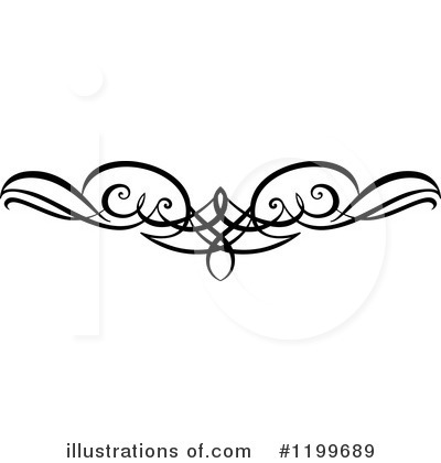 Royalty-Free (RF) Border Clipart Illustration by Vector Tradition SM - Stock Sample #1199689