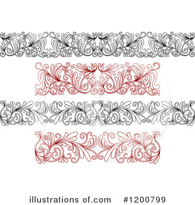 Royalty-Free (RF) Border Clipart Illustration by Vector Tradition SM - Stock Sample #1200799
