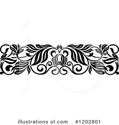 Royalty-Free (RF) Border Clipart Illustration by Vector Tradition SM - Stock Sample #1202801