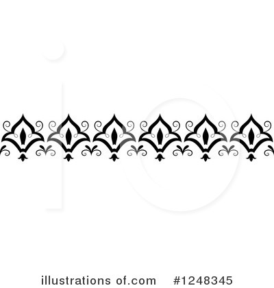 Royalty-Free (RF) Border Clipart Illustration by BNP Design Studio - Stock Sample #1248345