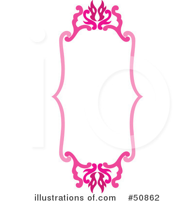 Royalty-Free (RF) Border Clipart Illustration by Cherie Reve - Stock Sample #50862