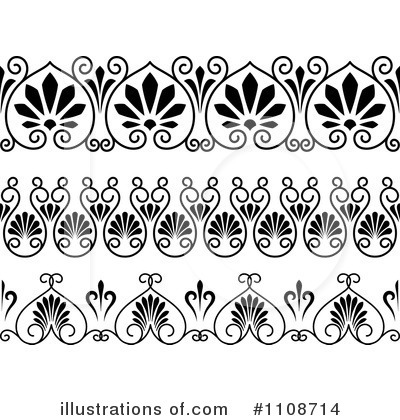 Royalty-Free (RF) Borders Clipart Illustration by Vector Tradition SM - Stock Sample #1108714
