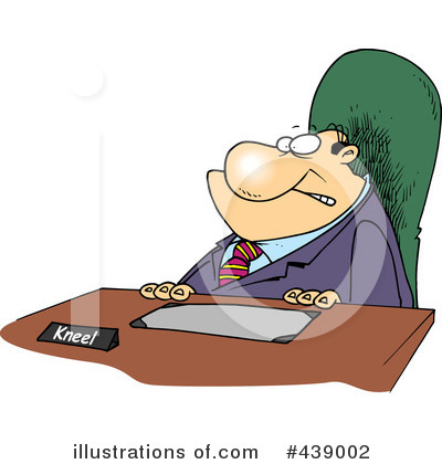 Royalty-Free (RF) Boss Clipart Illustration by toonaday - Stock Sample #439002