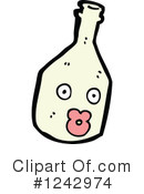 Bottle Clipart #1242974 by lineartestpilot