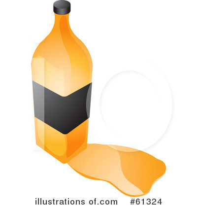 Royalty-Free (RF) Bottle Clipart Illustration by Kheng Guan Toh - Stock Sample #61324