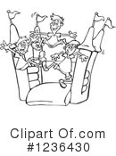 Bouncy House Clipart #1236430 by Dennis Holmes Designs