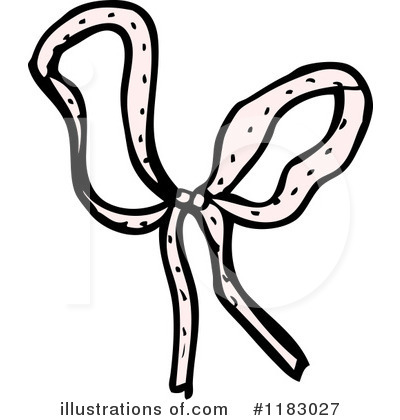 Royalty-Free (RF) Bow Clipart Illustration by lineartestpilot - Stock Sample #1183027