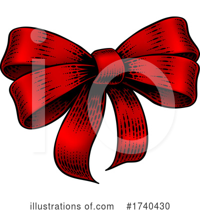 Royalty-Free (RF) Bow Clipart Illustration by AtStockIllustration - Stock Sample #1740430