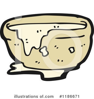 Royalty-Free (RF) Bowl Clipart Illustration by lineartestpilot - Stock Sample #1186671