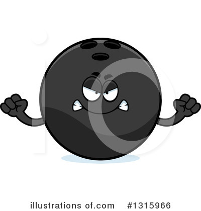 Bowling Clipart #1315966 by Cory Thoman