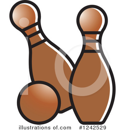 Royalty-Free (RF) Bowling Clipart Illustration by Lal Perera - Stock Sample #1242529
