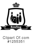 Bowling Clipart #1255351 by Vector Tradition SM