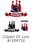 Bowling Clipart #1258732 by Vector Tradition SM