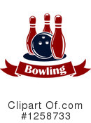 Bowling Clipart #1258733 by Vector Tradition SM