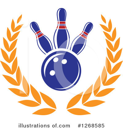 Royalty-Free (RF) Bowling Clipart Illustration by Vector Tradition SM - Stock Sample #1268585