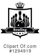 Bowling Clipart #1294919 by Vector Tradition SM