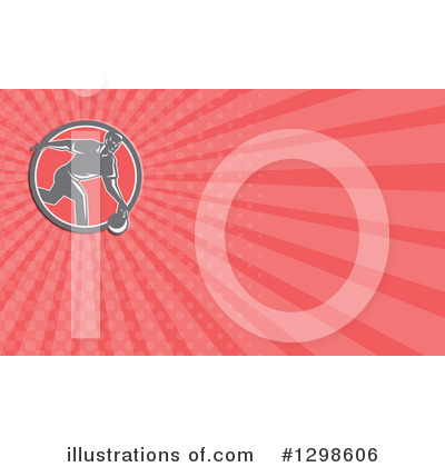 Royalty-Free (RF) Bowling Clipart Illustration by patrimonio - Stock Sample #1298606