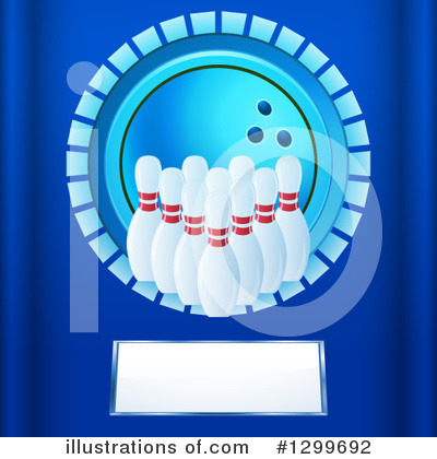 Royalty-Free (RF) Bowling Clipart Illustration by elaineitalia - Stock Sample #1299692