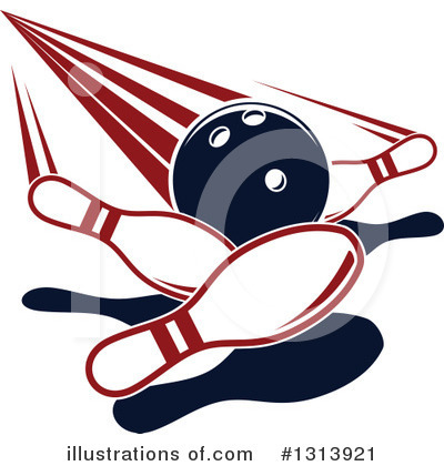 Royalty-Free (RF) Bowling Clipart Illustration by Vector Tradition SM - Stock Sample #1313921