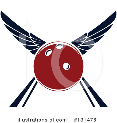 Royalty-Free (RF) Bowling Clipart Illustration by Vector Tradition SM - Stock Sample #1314781