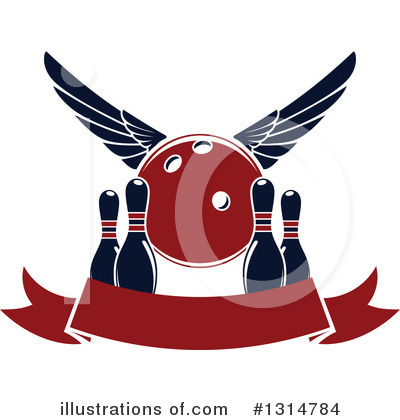 Royalty-Free (RF) Bowling Clipart Illustration by Vector Tradition SM - Stock Sample #1314784