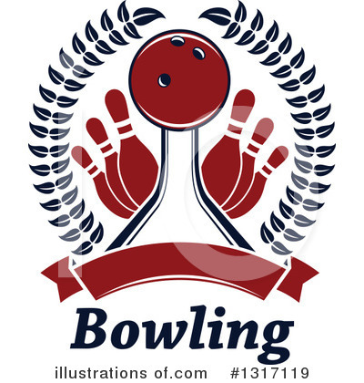 Royalty-Free (RF) Bowling Clipart Illustration by Vector Tradition SM - Stock Sample #1317119