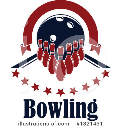 Royalty-Free (RF) Bowling Clipart Illustration by Vector Tradition SM - Stock Sample #1321451