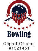 Bowling Clipart #1321451 by Vector Tradition SM
