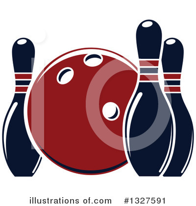 Royalty-Free (RF) Bowling Clipart Illustration by Vector Tradition SM - Stock Sample #1327591
