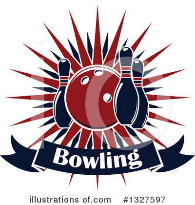Royalty-Free (RF) Bowling Clipart Illustration by Vector Tradition SM - Stock Sample #1327597