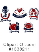 Bowling Clipart #1338211 by Vector Tradition SM