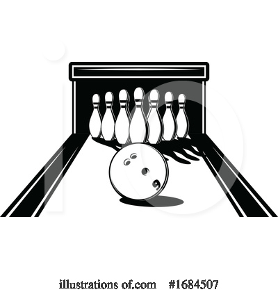 Royalty-Free (RF) Bowling Clipart Illustration by Vector Tradition SM - Stock Sample #1684507