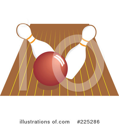 Royalty-Free (RF) Bowling Clipart Illustration by Prawny - Stock Sample #225286