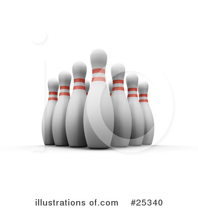 Bowling Clipart #25340 by KJ Pargeter