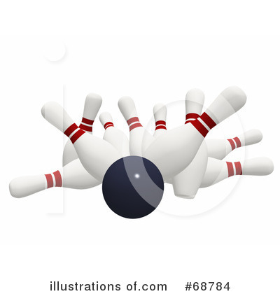 Bowling Clipart #68784 by ShazamImages