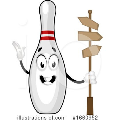 Royalty-Free (RF) Bowling Pin Clipart Illustration by Morphart Creations - Stock Sample #1660952