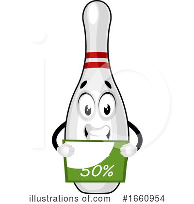 Royalty-Free (RF) Bowling Pin Clipart Illustration by Morphart Creations - Stock Sample #1660954