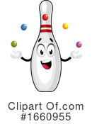 Bowling Pin Clipart #1660955 by Morphart Creations