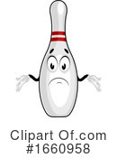 Bowling Pin Clipart #1660958 by Morphart Creations