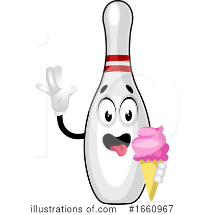 Royalty-Free (RF) Bowling Pin Clipart Illustration by Morphart Creations - Stock Sample #1660967