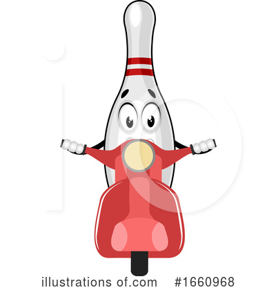 Royalty-Free (RF) Bowling Pin Clipart Illustration by Morphart Creations - Stock Sample #1660968