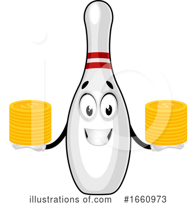 Royalty-Free (RF) Bowling Pin Clipart Illustration by Morphart Creations - Stock Sample #1660973