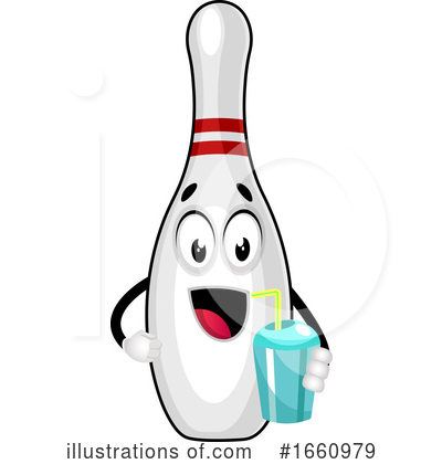 Royalty-Free (RF) Bowling Pin Clipart Illustration by Morphart Creations - Stock Sample #1660979