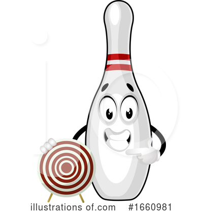 Bowling Pin Clipart #1660981 by Morphart Creations
