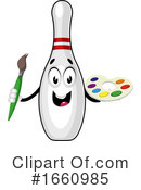Bowling Pin Clipart #1660985 by Morphart Creations
