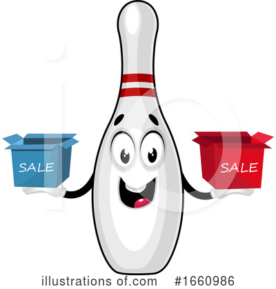 Royalty-Free (RF) Bowling Pin Clipart Illustration by Morphart Creations - Stock Sample #1660986